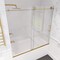 Anzzi Raymore 60 in. x 62 in. Frameless Sliding Tub Door in Brushed Gold SD-AZ8080-01BG - alternate 2
